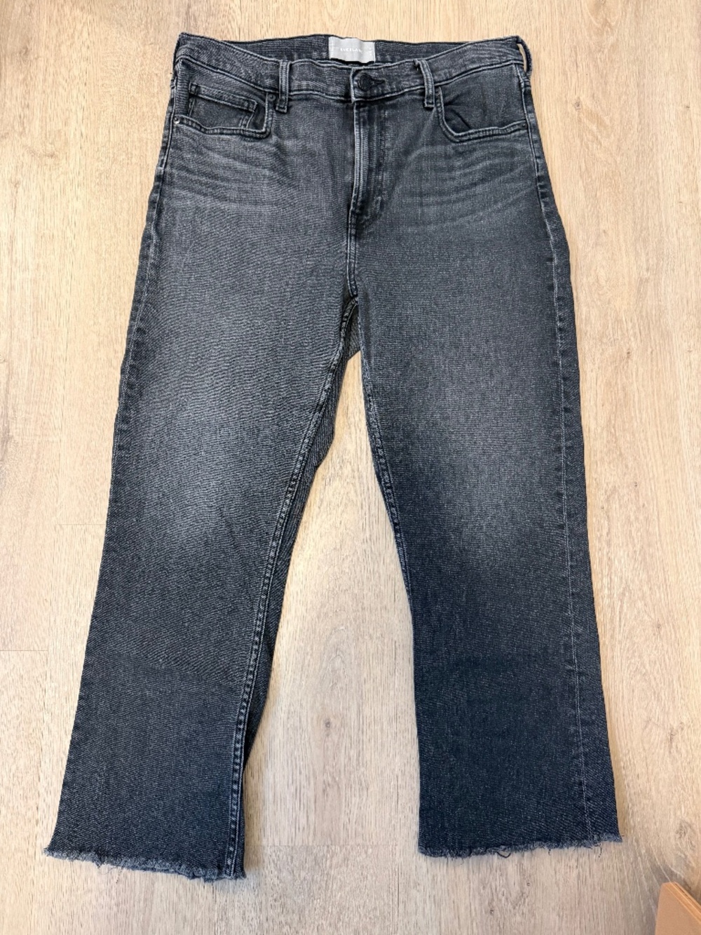 Everlane High Rise Kick Crop Jeans